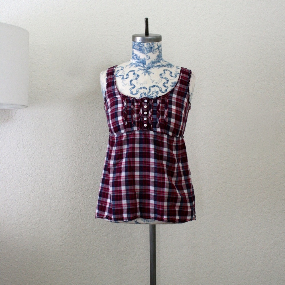 aeropostale Plaid Top